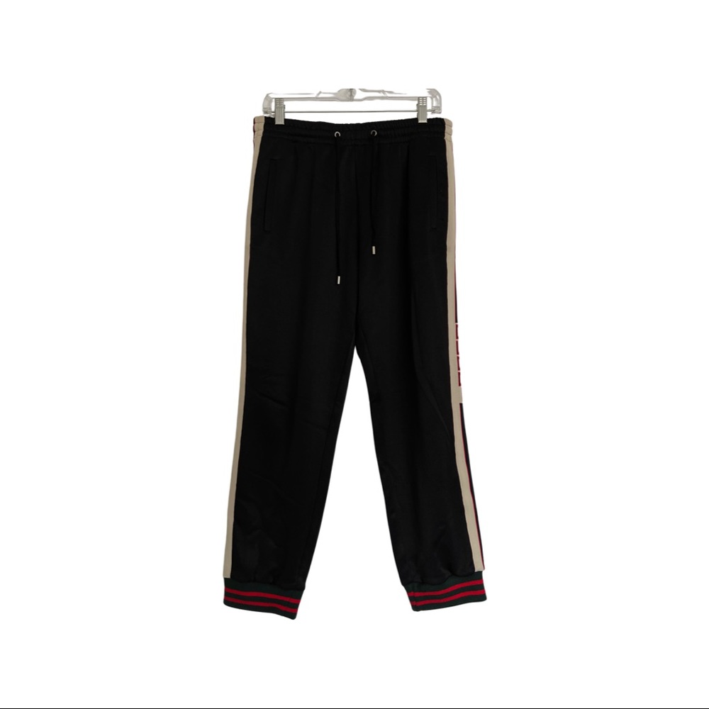 Gucci Hoodie suit pants color: Black 95%new